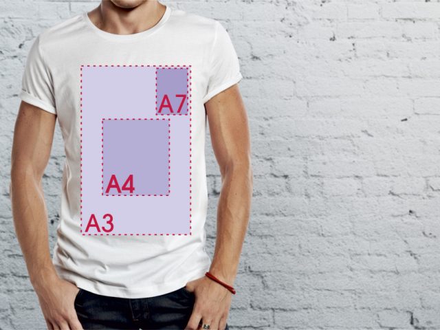 Logo su t-shirt personalizzate: come scegliere la dimensione giusta