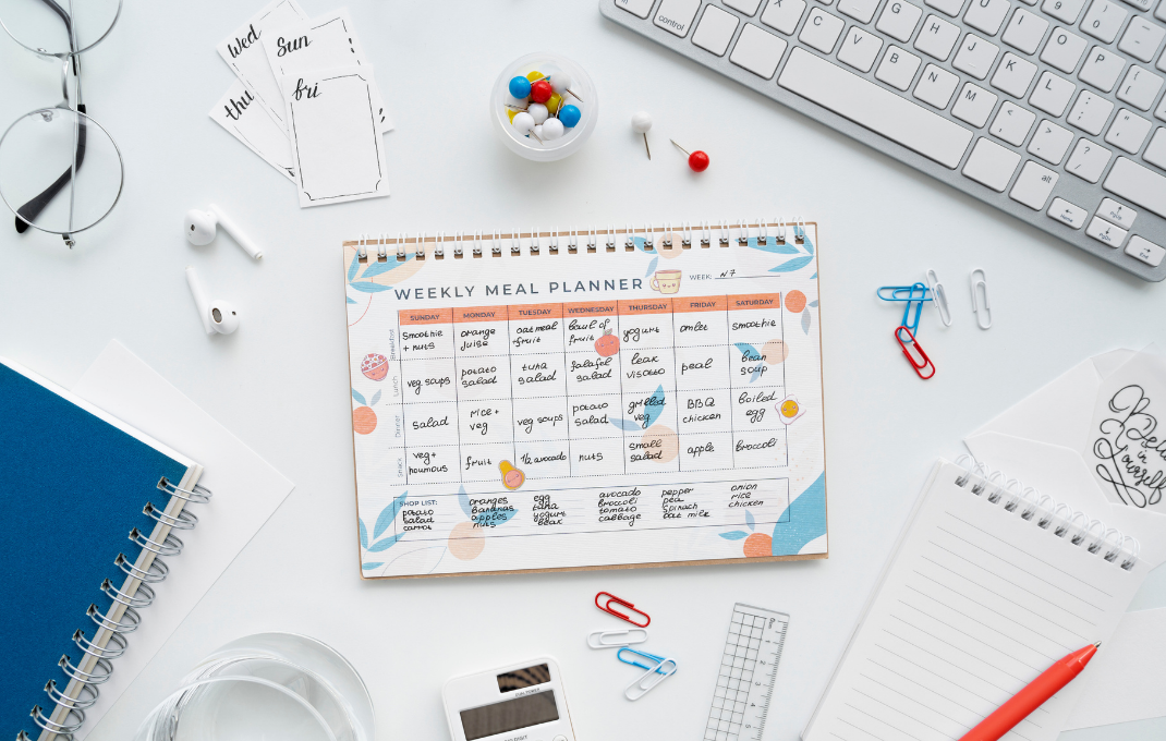 Planning da lavoro settimanale