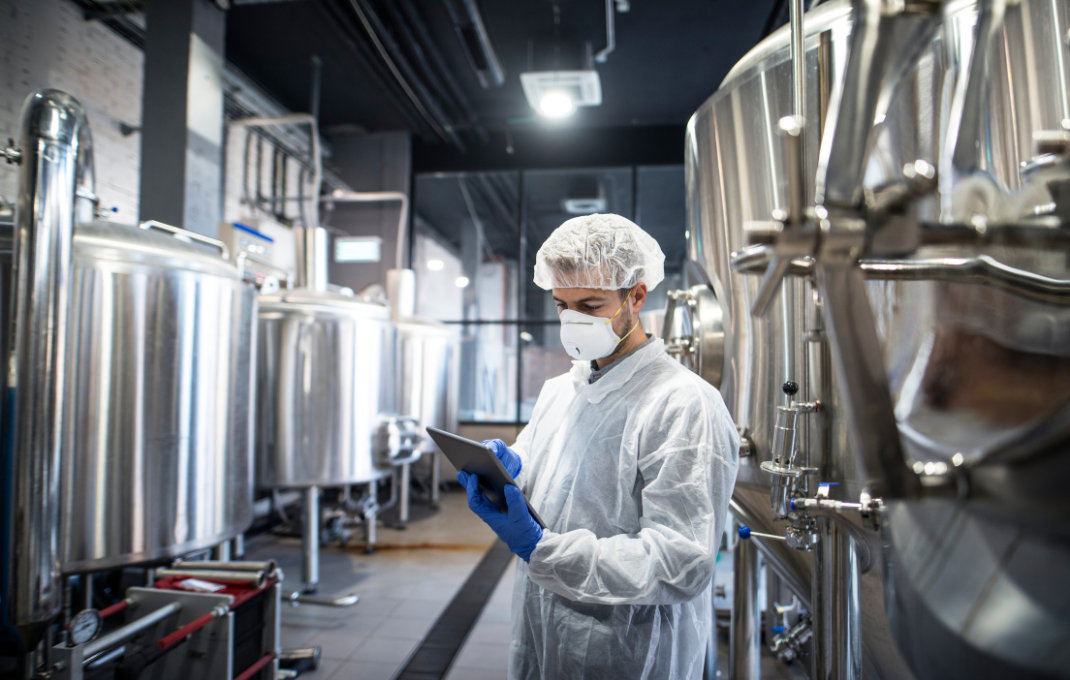 Abbigliamento industria alimentare