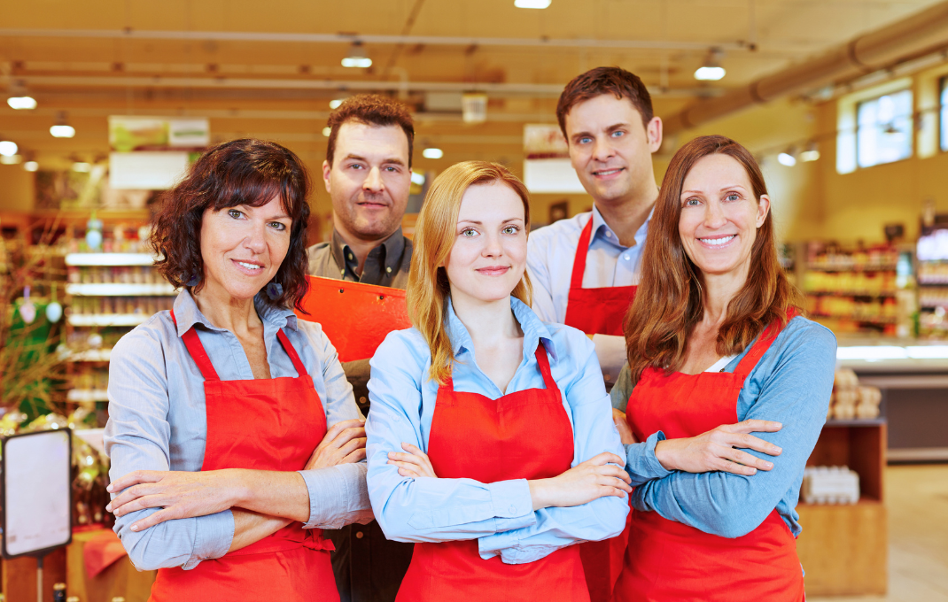 divise da lavoro personalizzate per supermercati
