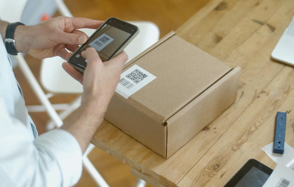 packaging qr code
