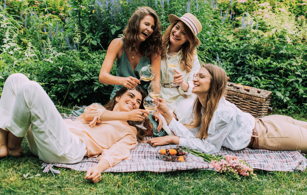 picnic con il logo