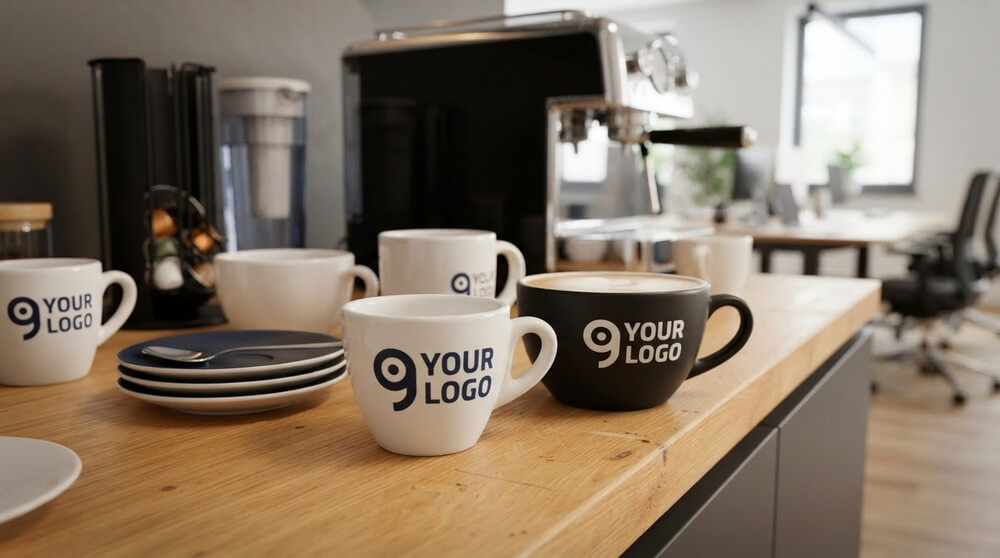 gadget personalizzati per la pausa caffe