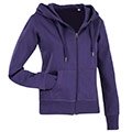 Felpe con zip e cappuccio Donna