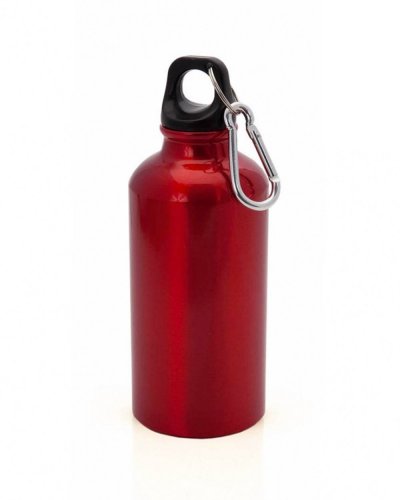 Bottiglia in alluminio 400 ml Alma Rosso