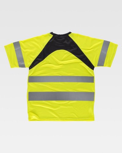 T-shirt alta visibilità combinata