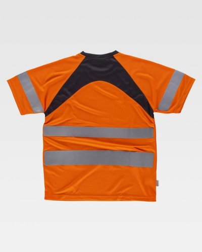 T-shirt alta visibilità combinata