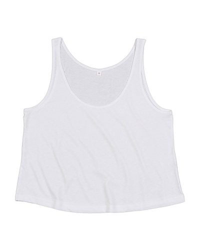 Canotta donna Crop White