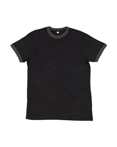 T-shirt Superstar Retro Ringer Black/Charcoal Grey Melange