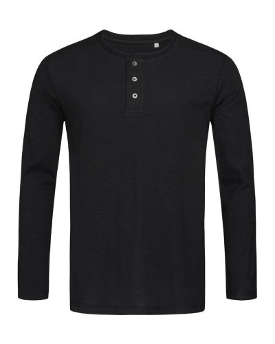 T-shirt uomo maniche lunghe Shawn Henley Black Opal