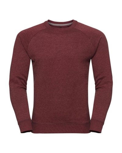 Felpa Uomo HD Raglan Maroon marl
