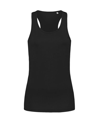 Tank Top donna Sports Black Opal