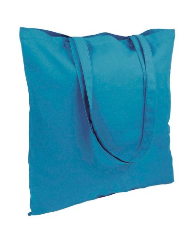 Shopper personalizzate in cotone colorato da 120 g