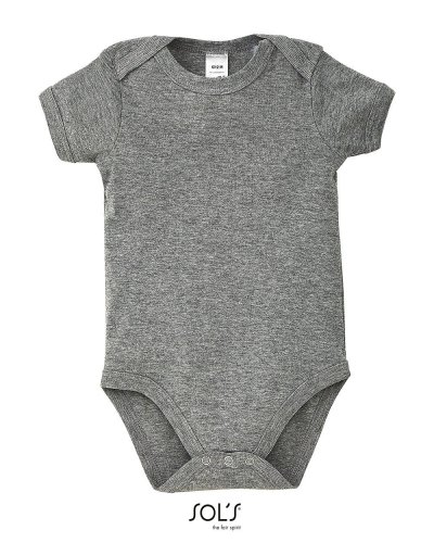Body neonato Grigio Medio Melange