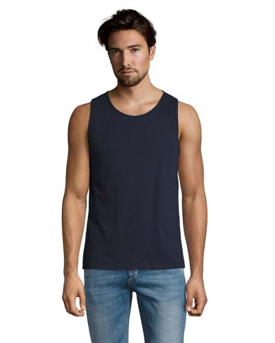 Canotta uomo Justin Blu Oltremare
