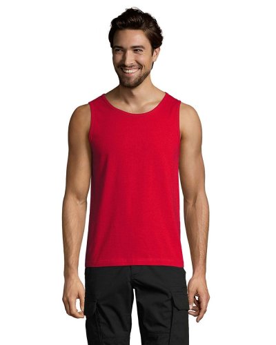Canotta uomo Justin Rosso