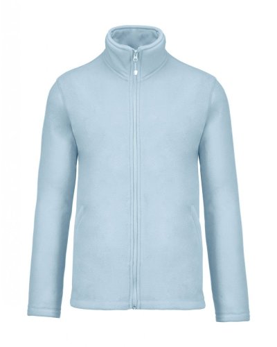 Micropile con zip intera Sky Blue