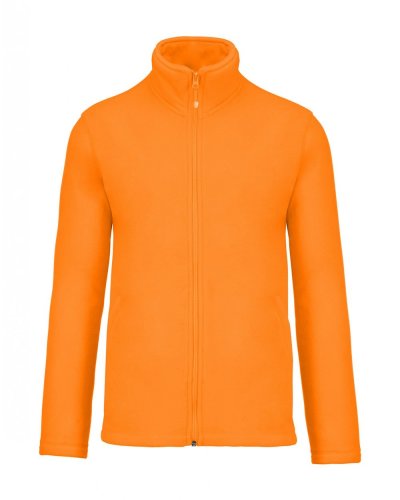 Micropile con zip intera Fluorescent Orange