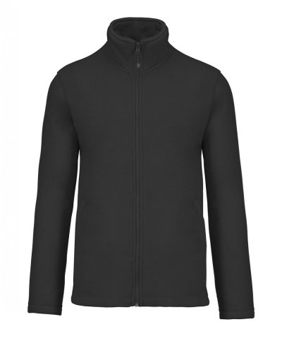Micropile con zip intera Dark Grey