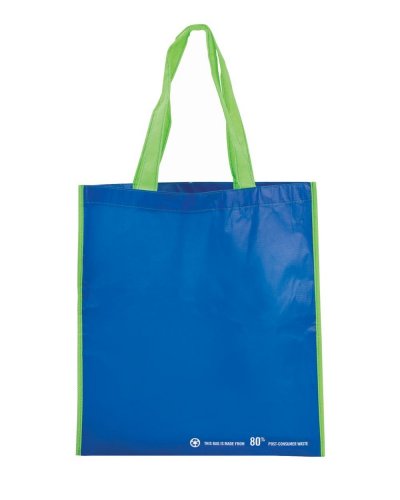 Shopper in PET riciclato 37 x 40 cm Blu