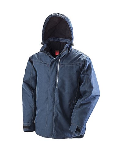 Giacca Denim Rugged Texture Navy