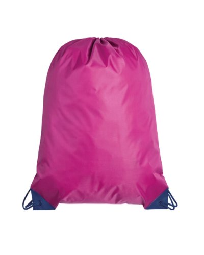 Sacca Nylon Personalizzata Play Fuxia