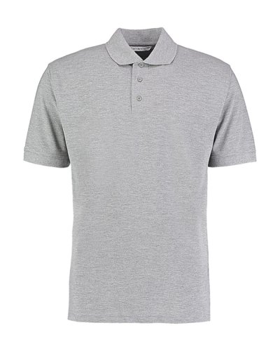 Polo uomo Classic Fit Superwash® 60º Heather Grey