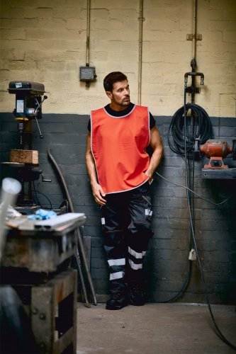 Gilet Alta Visibilità Fluo Reflector