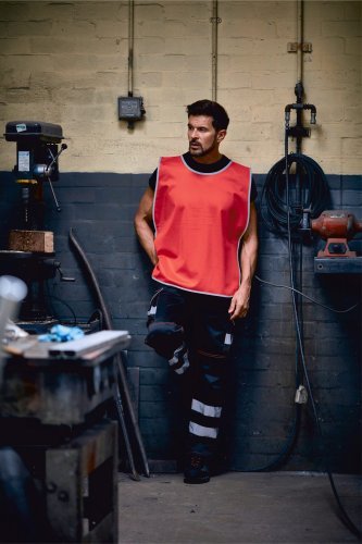 Gilet Alta Visibilità Fluo Reflector