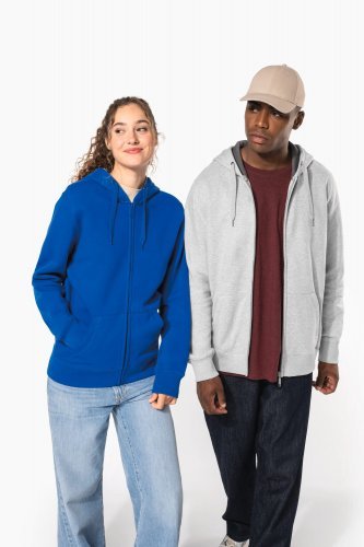 Felpa con cappuccio full zip