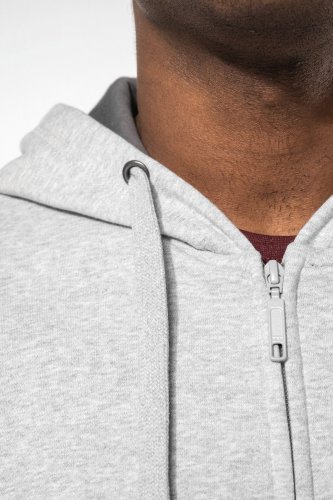 Felpa con cappuccio full zip