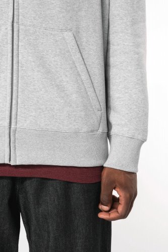 Felpa con cappuccio full zip