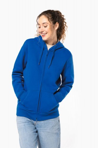 Felpa con cappuccio full zip