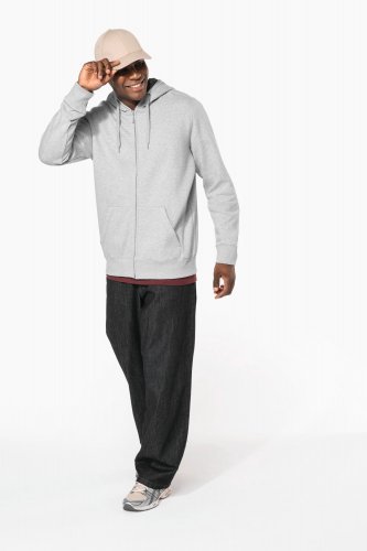 Felpa con cappuccio full zip