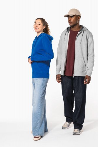 Felpa con cappuccio full zip