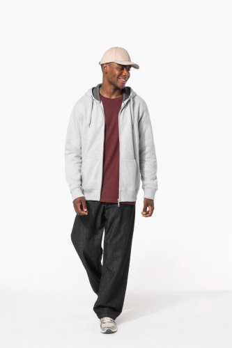 Felpa con cappuccio full zip