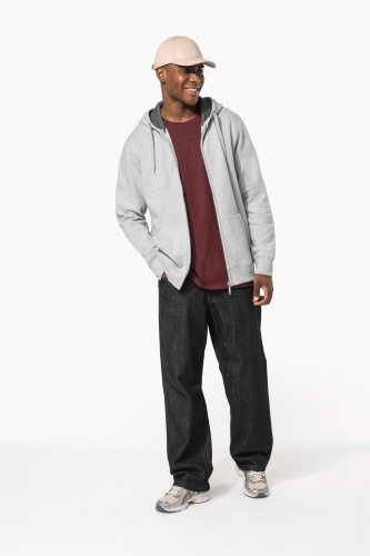 Felpa con cappuccio full zip