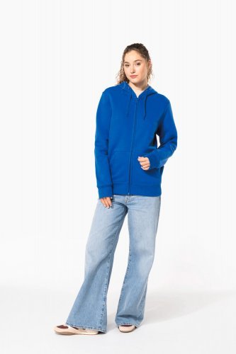 Felpa con cappuccio full zip