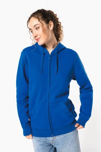 Felpa con cappuccio full zip