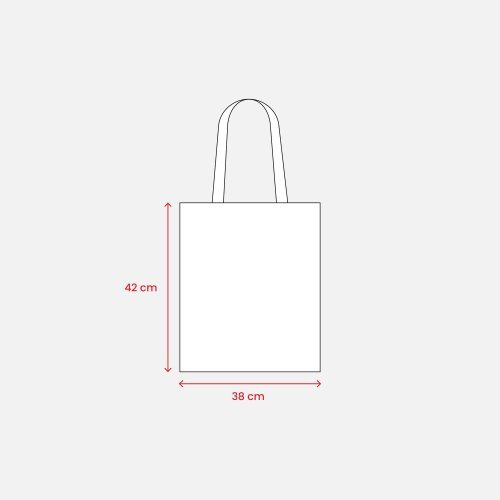 Shopper cotone canvas EcoBag | Borsa resistente Eco-friendly