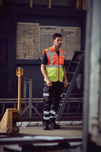 Gilet Fluo Mesh Executive Jaune Haute Visibilité EN ISO20471