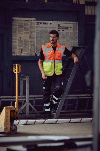 Gilet Fluo Mesh Executive Jaune Haute Visibilité EN ISO20471