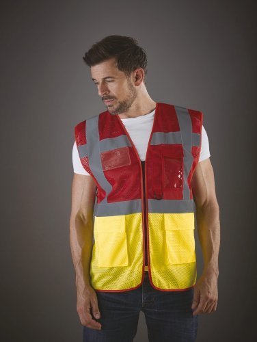 Gilet Fluo Mesh Executive Jaune Haute Visibilité EN ISO20471