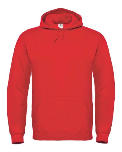 Felpa uomo con cappuccio Red