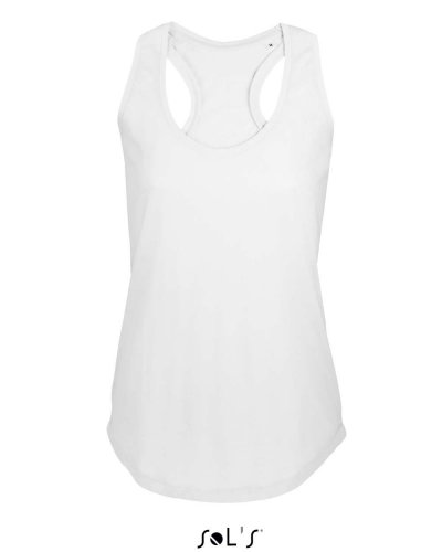 Canotta donna Moka Bianco