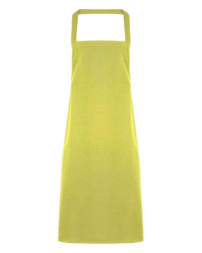Cotton Bib Apron Lime