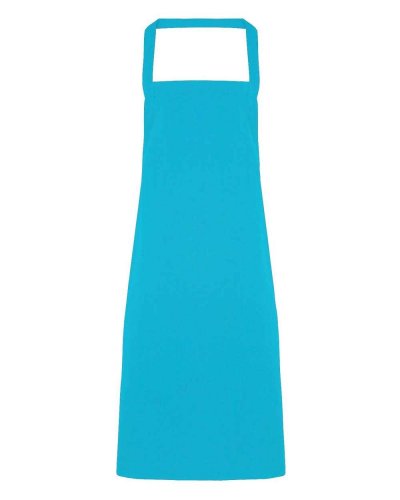 Cotton Bib Apron Turquoise