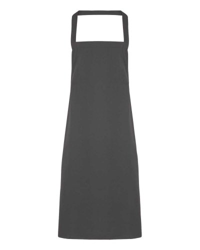 Cotton Bib Apron Dark Grey
