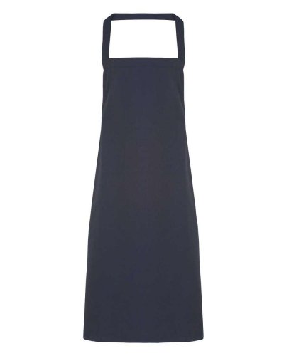 Cotton Bib Apron Navy