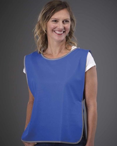 Gilet Fluo con bordo catarifrangente Royal Blue